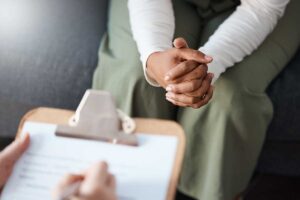 a woman gets help learning which sober living expenses can be deducted from taxes